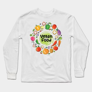 Vegetarian Cuisine Long Sleeve T-Shirt